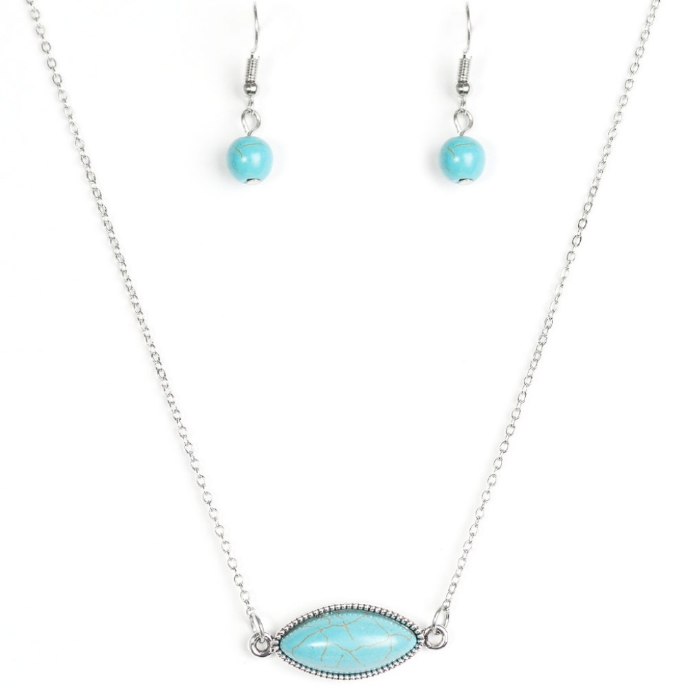 Necklace with matching earrings